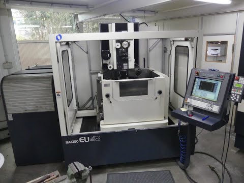 Best used MAKINO SP 43 CNC Wire Cutting EDM Machine from Germany in 2021
