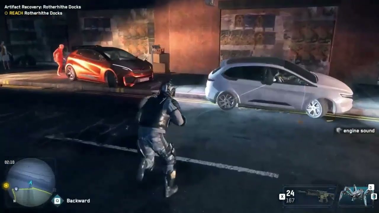 «Возвращение артефакта; Доки Ротерхайт» — побочная миссия WDL, геймплей, часть 49 (Watch Dogs Leg...