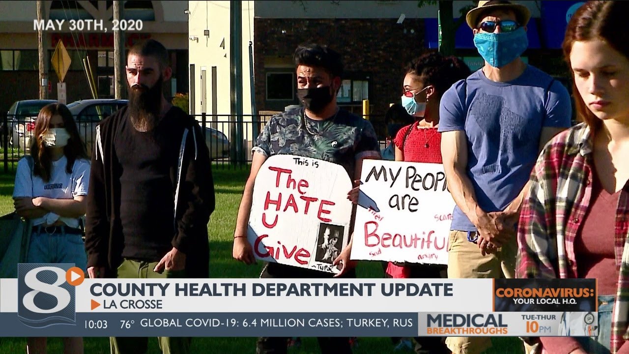 La Crosse County Health Department asks on protesters to protect one
