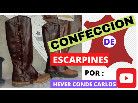 CONFECCION DE ESCARPIN EN CUERO
