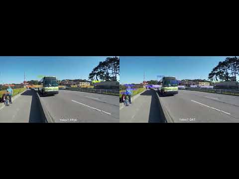 Accuracy Comparison: Yolov7 vs Yolov7 QAT
