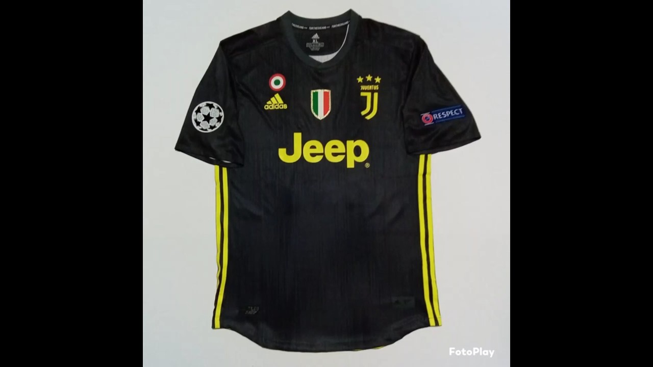 🇮🇹 JUVENTUS 2018/2019 third jersey UEFA CHAMPIONS LEAGUE
