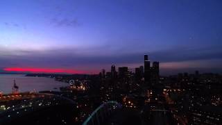 DJI Inspire1 captures EPIC Seattle Sunset @threadtheorycreative