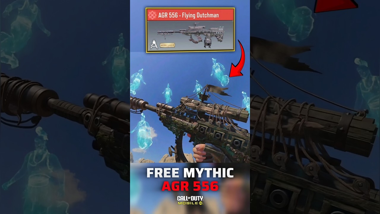 FREE MYTHIC AGR 556 - FLYING DUTCHMAN✅️ [Secret Cache]