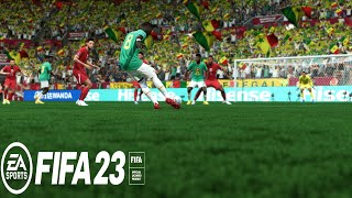 FIFA 23 - Qatar vs Senegal - World Cup 2022 - (PS5, Xbox Series X S) - Group Stage - Gameplay