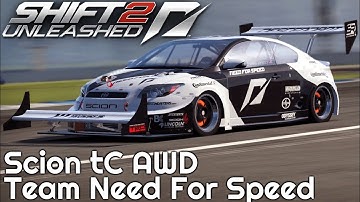Scion tC AWD Team NFS - Hockenheimring National [ NFS/Need for Speed: Shift 2 | Gameplay ]