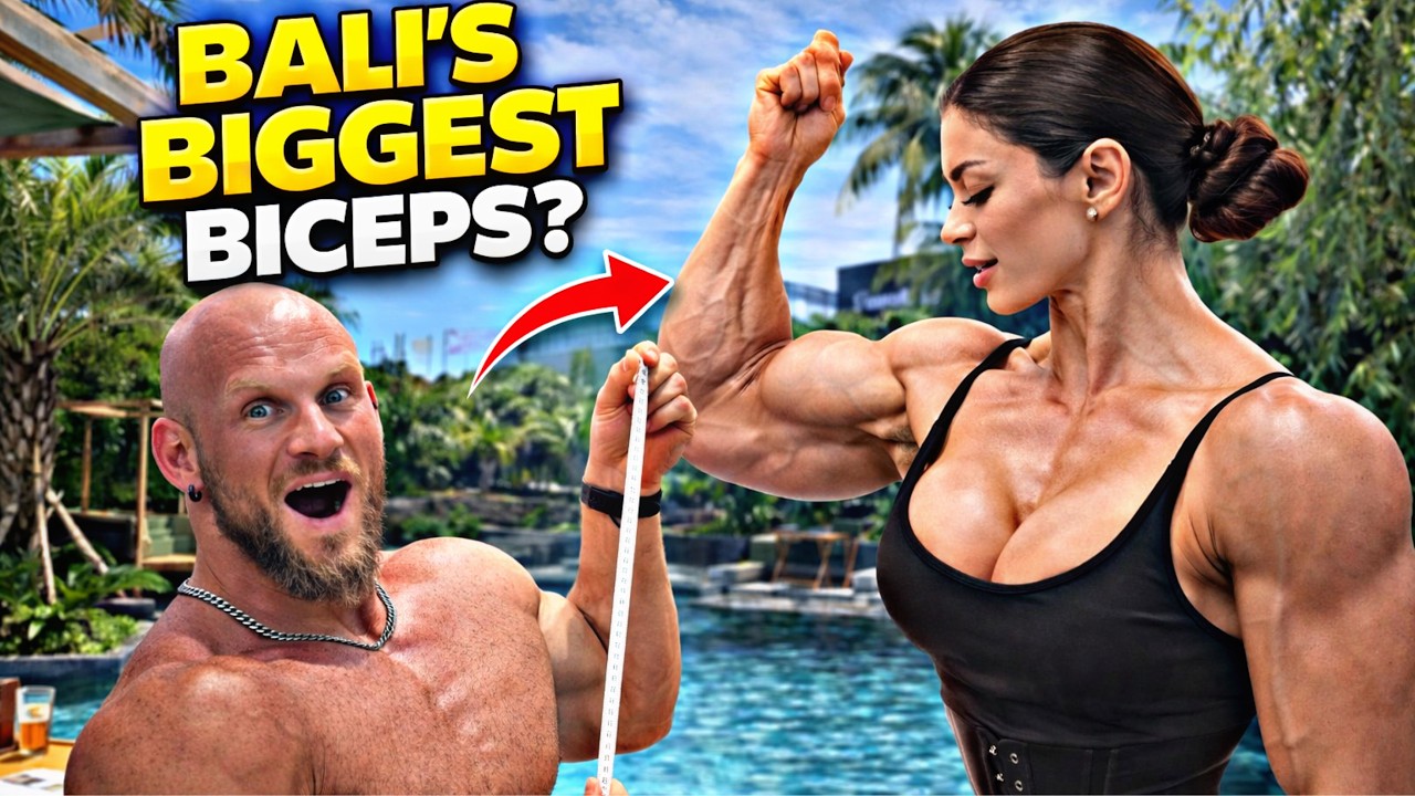 Who Has the BIGGEST BICEPS in Bali?