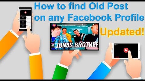 How to find Old Post on Facebook Profile: on any timeline