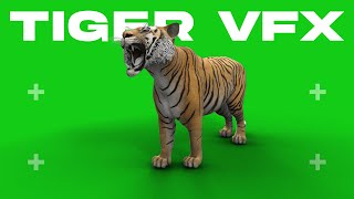 Tiger VFX in After Effects using Element 3D | VFX Tutorial | Inside Motion Pictures | 2023