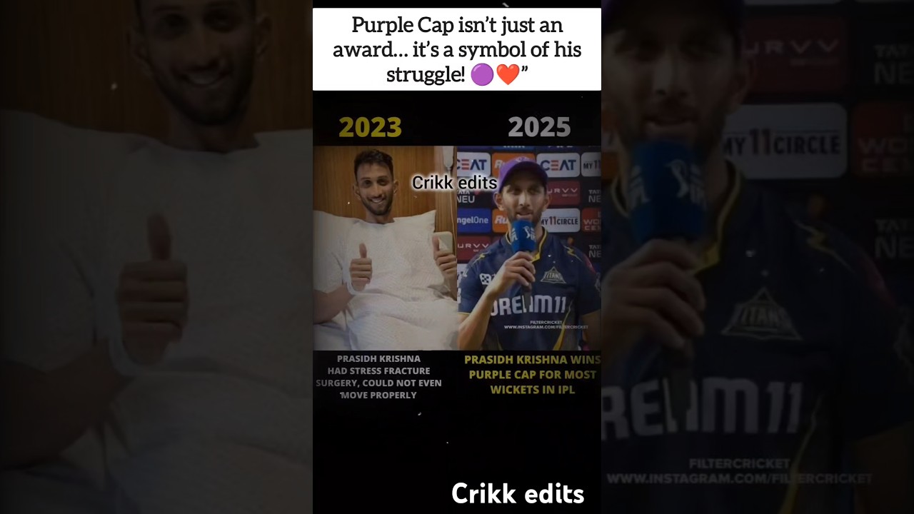From Hospital Bed to Purple Cap – Prasidh Krishna’s UNREAL Comeback 🔥 