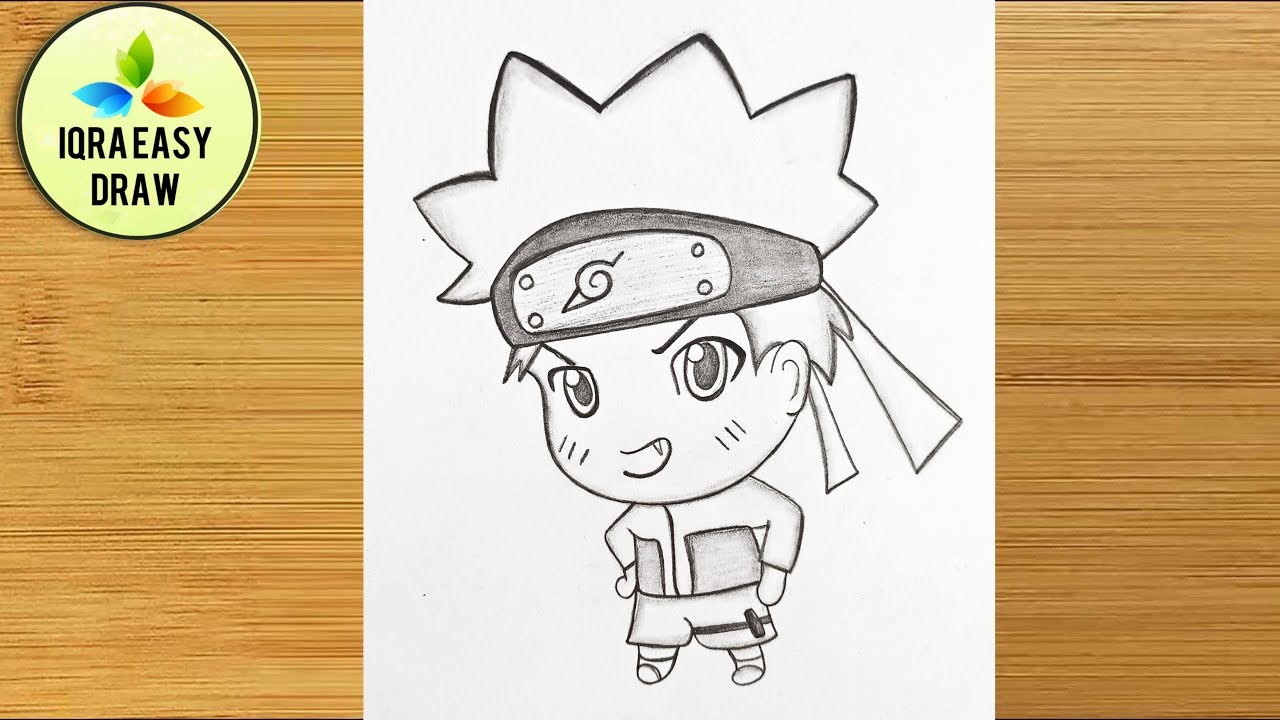 A cute drawing for Naruto Uzumaki🥰👉👈💕 : r/drawing