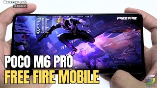 Poco M6 Pro Test Game Free Fire Mobile | Helio G99 Ultra