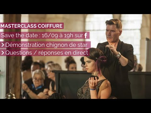 ?️ MASTERCLASS COIFFURE EN LIVE PAR ECOLEMS