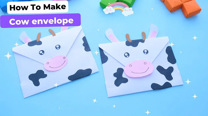 Origami cow | Envelope origami | Easy Origami Envelope Tutorial - DIY - Paper Kawaii