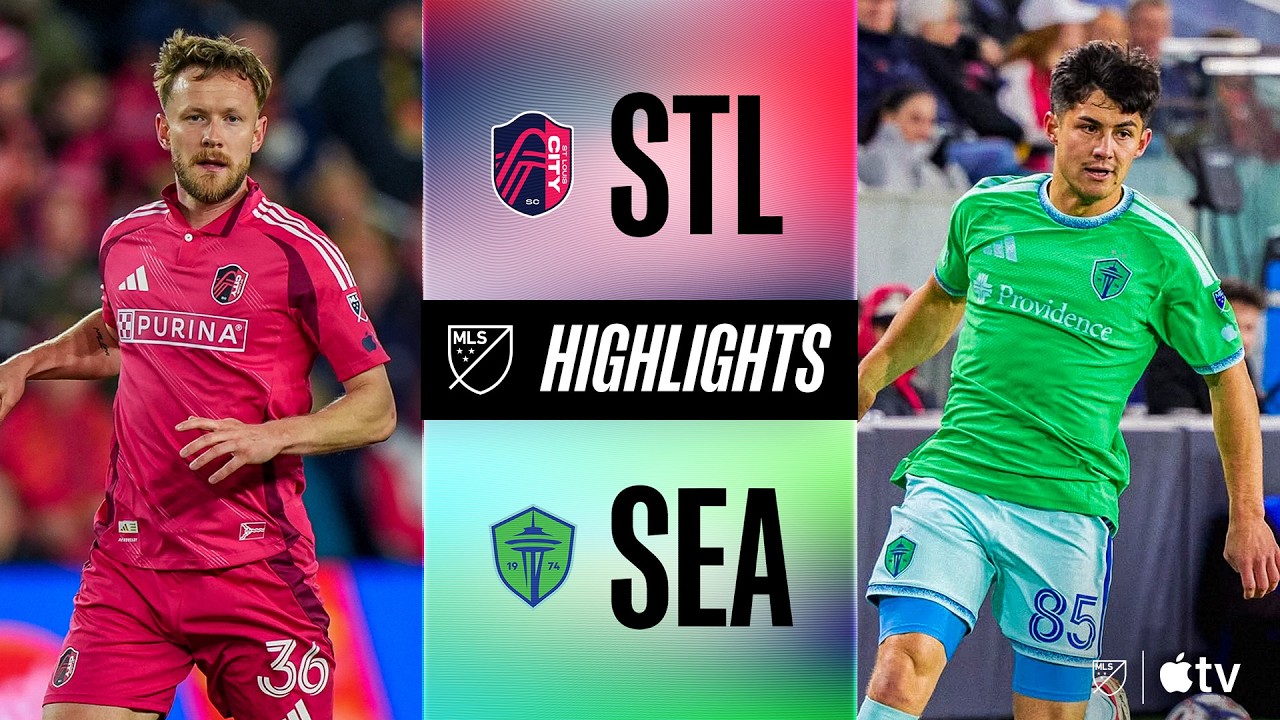 St. Louis CITY SC vs. Seattle Sounders FC | Full Match Highlights