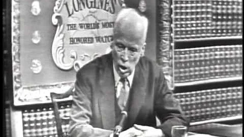 LONGINES CHRONOSCOPE WITH DR. NORMAN THOMAS