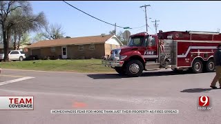 Emergency Crews Close Roads In Logan County To Keep People Safe From Wildfires