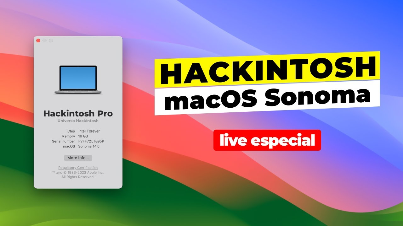 Bora tentar instalar este macOS Sonoma em Hackintosh - YouTube
