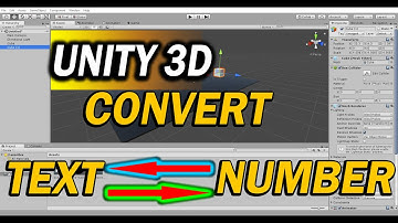 HOW TO CONVERT ""TEXT"" TO ""NUMBER"" IN UNITY 3D - EASY TIPS