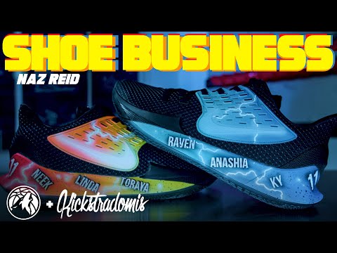 Shoe Business With Kickstradomis | Naz Reid