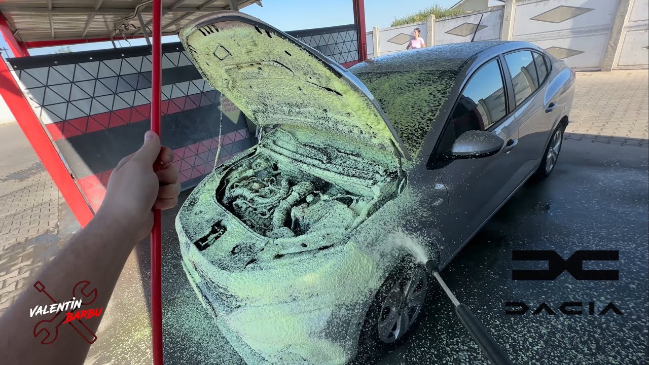 AM SPALAT MOTORUL LA DACIA LOGAN 3 (❌NU a mai pornit⁉️😭 ❌ Defecte estetice noi!!) #dacia