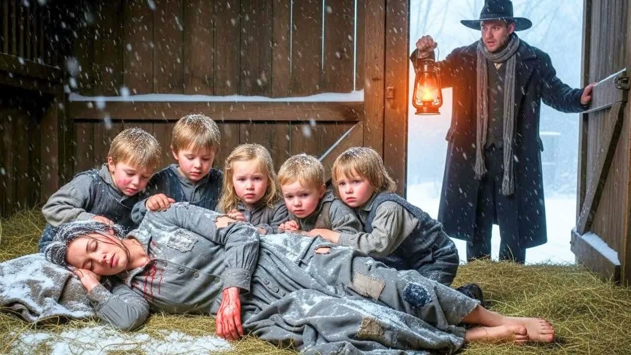 A Cowboy Found An Injured Woman And 5 Children In His Barn — What He Did Next Shook The Whole Town