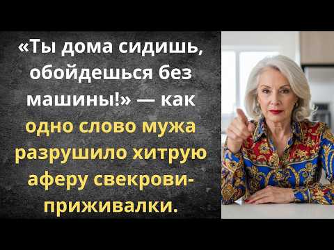 Свекровь потребовала продать машину невестки   Истории из жизни