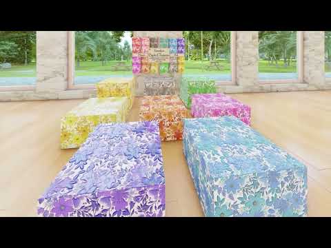 Seamless Floral Pattern Crystals, a Pattern Graphic by Arthitecture Home (Thumbnail 11 of 11)