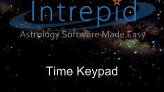 Información 8 - Time Keypad - Intrepid Astrology Software Noticias