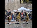 🍀🏴 Shamrock &amp; Thistle Storm NYC — Pipes Cry, Drums Roar! 🔥🥁 #drums #bagpipes #scottish #tartan #nyc