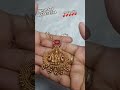Beautiful pendent set at budget friendly price..Take screenshot and WhatsApp to book #hanualaya