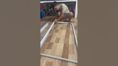 Hướng dẫn lắp đặt cửa lưới chống muỗi, rèm tổ ong dạng xếp