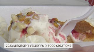 Check out the Corn Sundae by Sweet Delite at the Mississippi Valley Fair