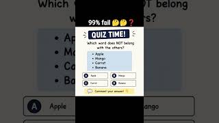 99% fail only 1% can solve this quiz #quiz #puzzle #brainteaser #riddle #iqtest #mindchallenge