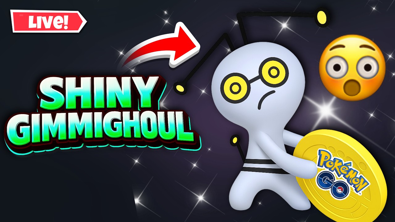 🔥 LIVE Pokémon GO Shiny Gimmighoul Hunt + Solgaleo Raids | Pokemon Go Live