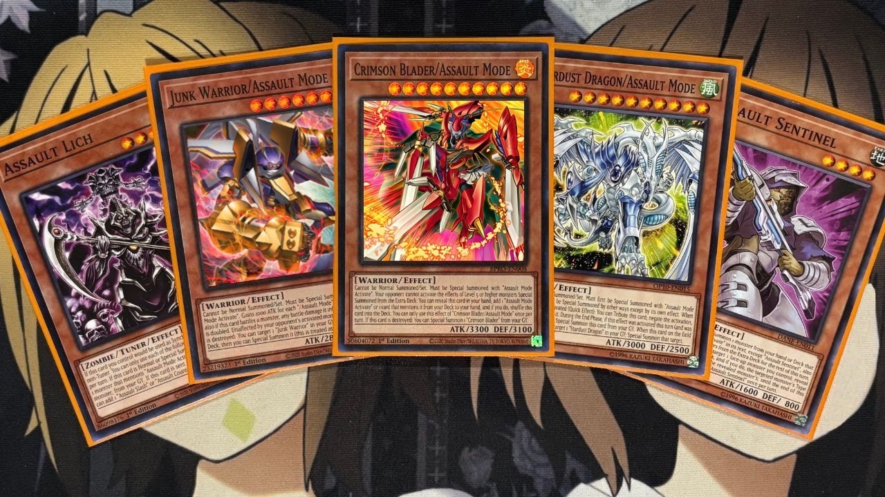 My Assault Mode Yugioh Deck Profile for Post Burst Protocol