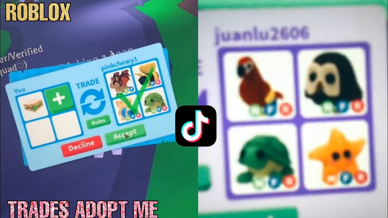 Tiktoks De Trades De Adopt Me Los Mejores Trades De Tiktok De Adopt Me Roblox Youtube - 1 adopt me en español roblox miniaturas