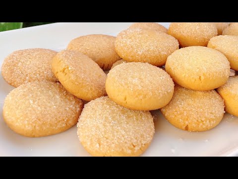 Video Bánh Quy Bơ Phủ Đường Từ Lòng Đỏ Trứng Gà | Egg Yolk... - youtube