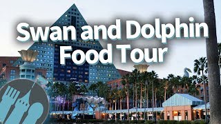 Disney World Food Tour: Swan and Dolphin Resorts!