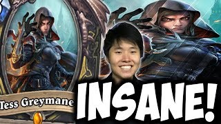 Burgle Rogue With Tess Greymane Is Insane The Witchwood Hearthstone Disguised Toast