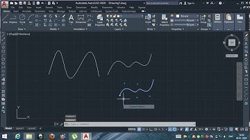 SPLINE AUTOCAD 2020
