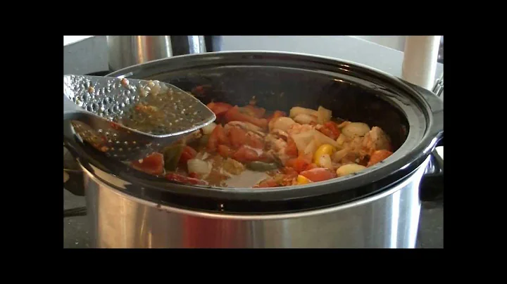Slowcooker Chicken Cacciatore