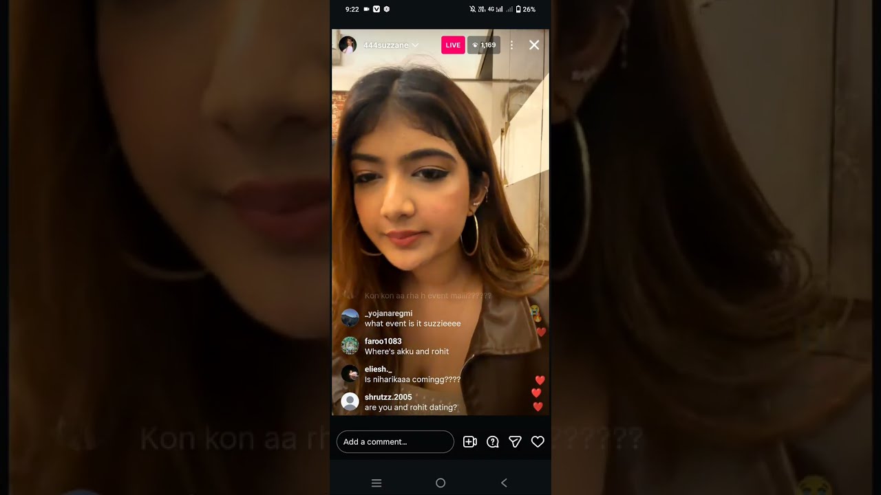 Suzzen Live 😳 Talks About Yogesh & Akansha | Party With Rohit & Shiv