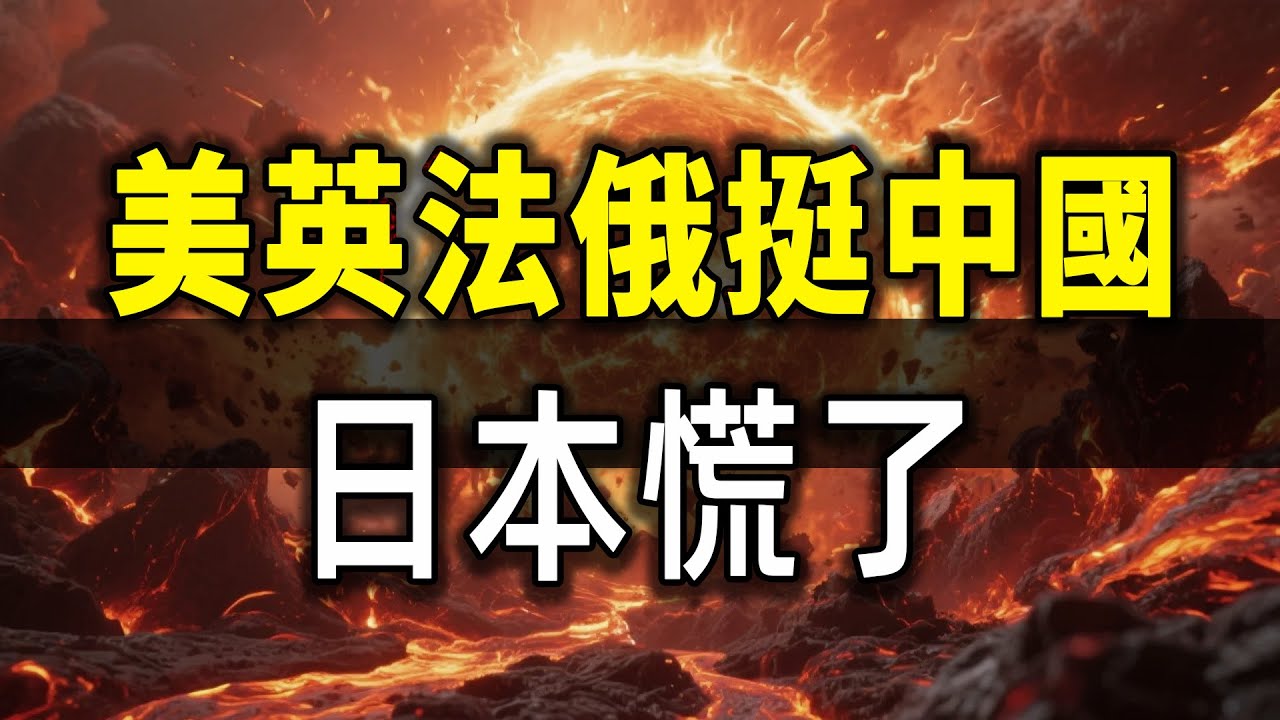 日本這次踢到鐵板了！叫囂台灣10天，中國讓美英法俄全來撐腰