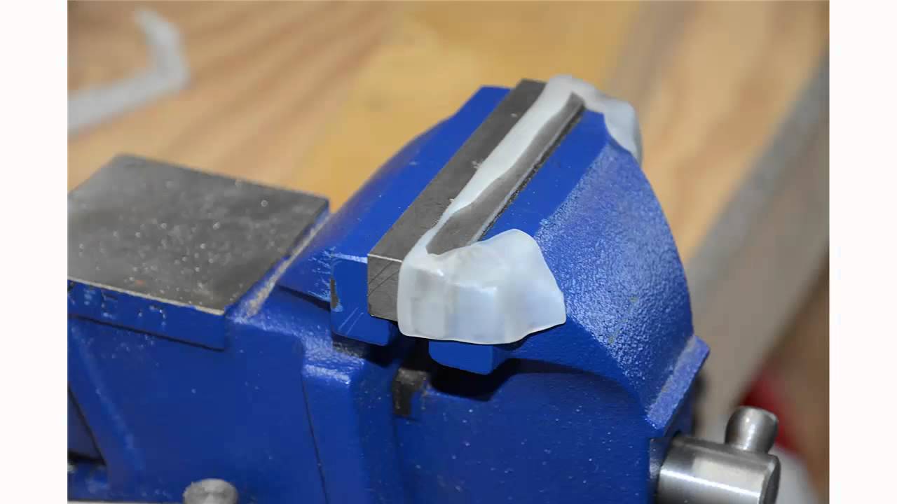 Mouldable Plastic Project Vice jaw protectors YouTube