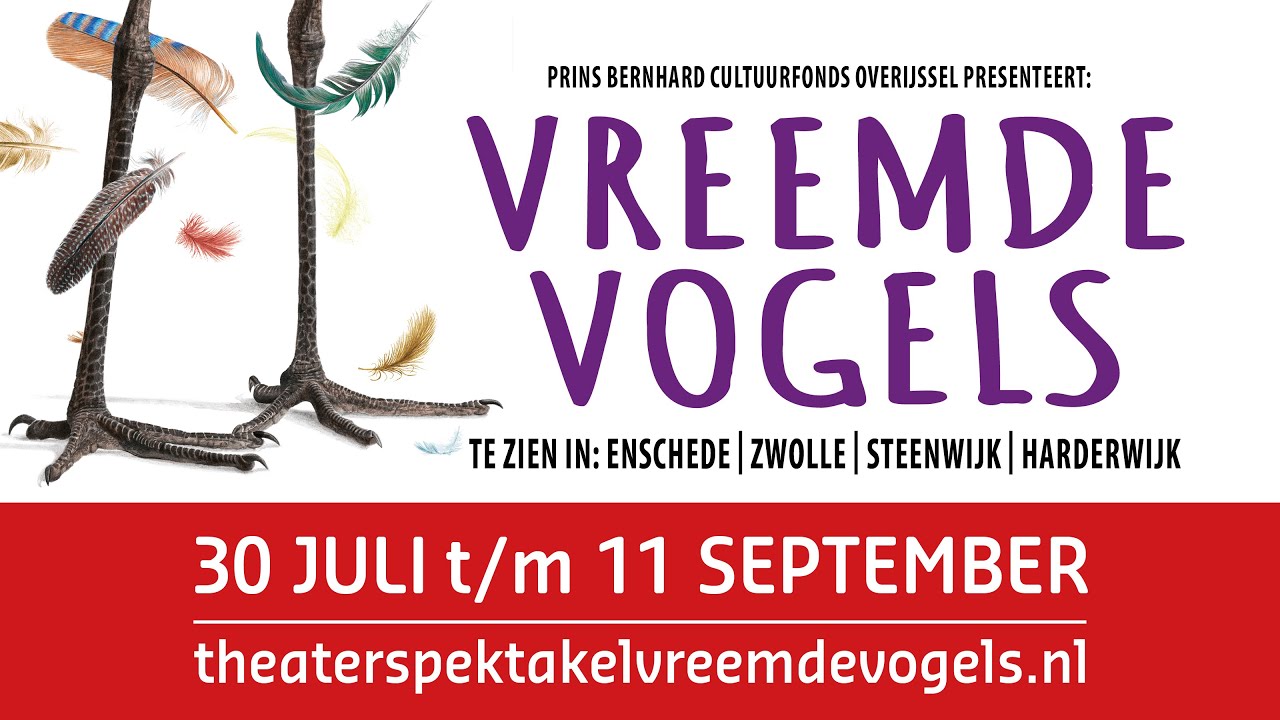 Trailer 'Vreemde Vogels' Kleurrijke familievoorstelling in de natuur