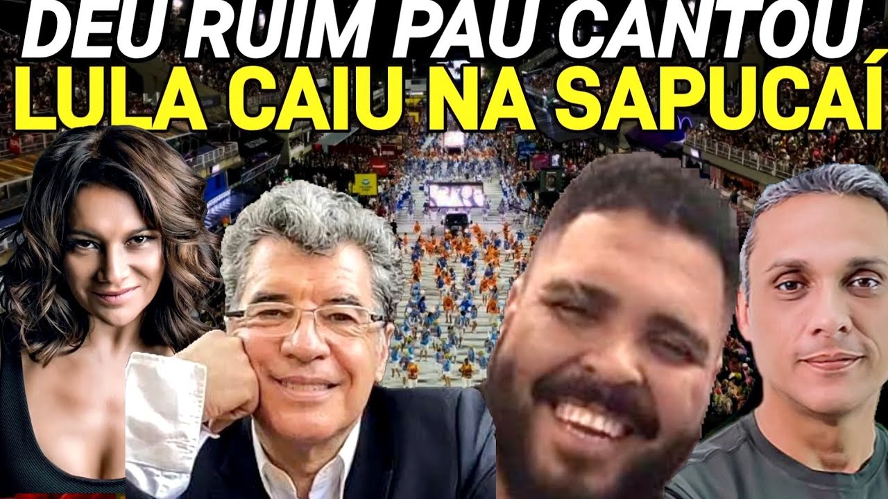 Acabou de acontecer ao VIVO repórter tremendo mar de gente vaiando xengando Lula 16/02/26
