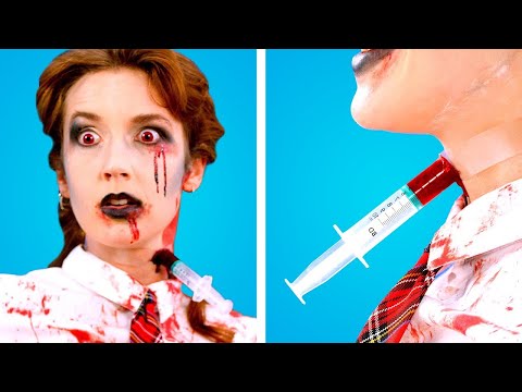 Video: Ľahký halloweensky make -up 2021
