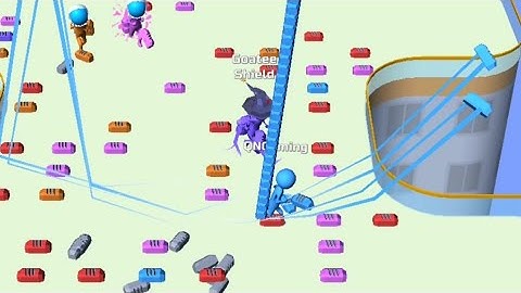 Bridge Race Game Play | Walkthrough All Levels  7 - 9 By QnGaming (Android, iOS)