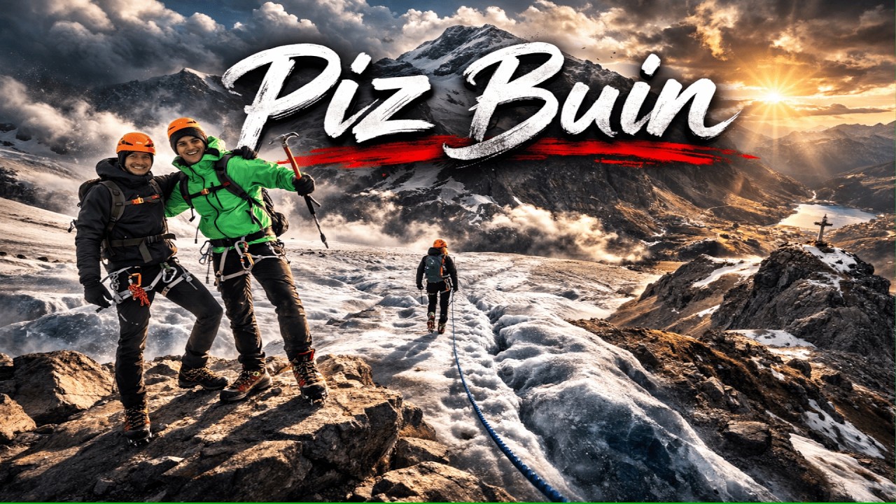 Hiking a 3000m PEAK! - Piz Buin